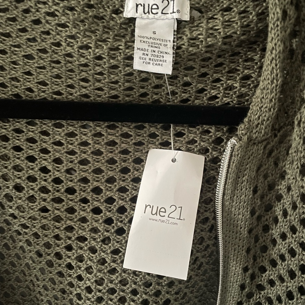 Rue 21 zip up jacket - Picture 2 of 3